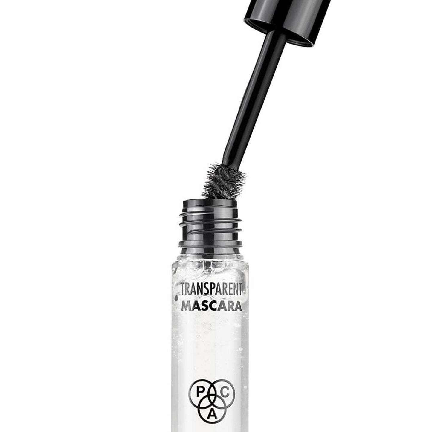 PAC Transparent Mascara - Holds Lashes & Eyebrows All Day Long, Clump-Free & Clear Gel Mascara