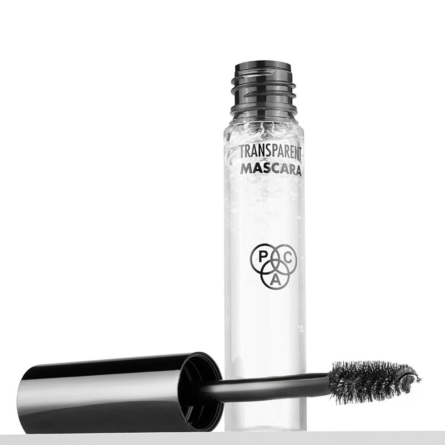 PAC Transparent Mascara - Holds Lashes & Eyebrows All Day Long, Clump-Free & Clear Gel Mascara