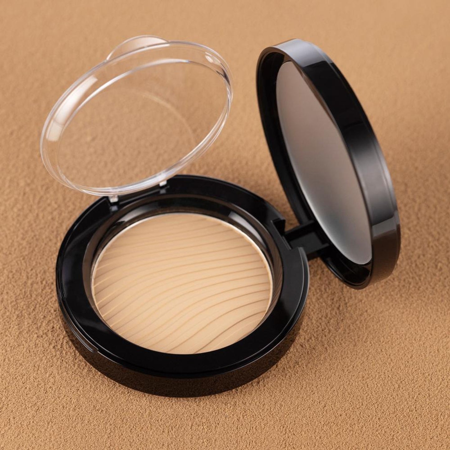 PAC Take Cover Compact Powder - Longlasting Full Coverage, Soft Matte Finish - 06 cashew Crush