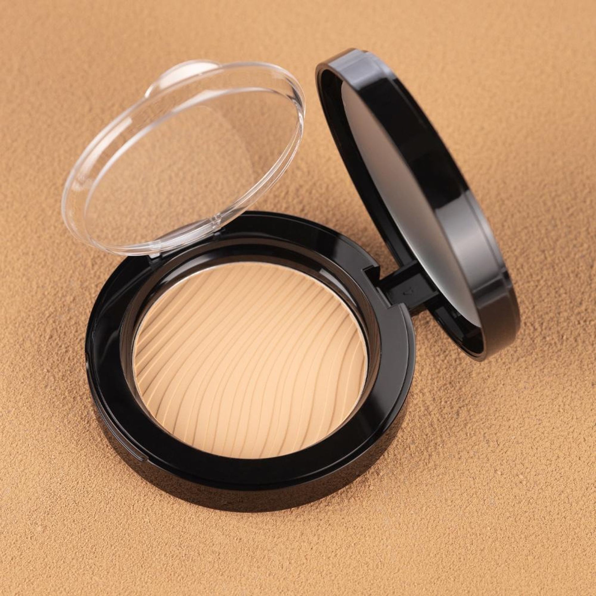 PAC Take Cover Compact Powder - Longlasting Full Coverage, Soft Matte Finish - 07 midnight Cookie