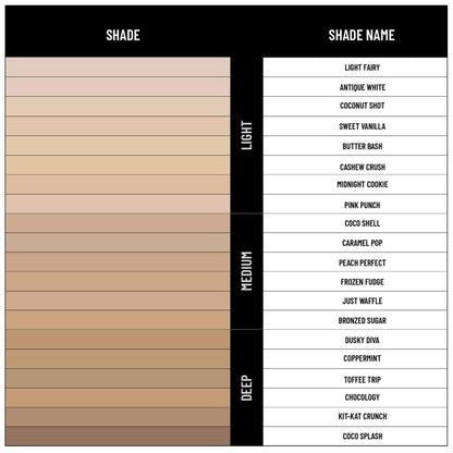 PAC Take Cover Compact Powder - Longlasting Full Coverage, Soft Matte Finish - 07 midnight Cookie