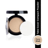 PAC Take Cover Compact Powder - Longlasting Full Coverage, Soft Matte Finish - 08 coco Shell