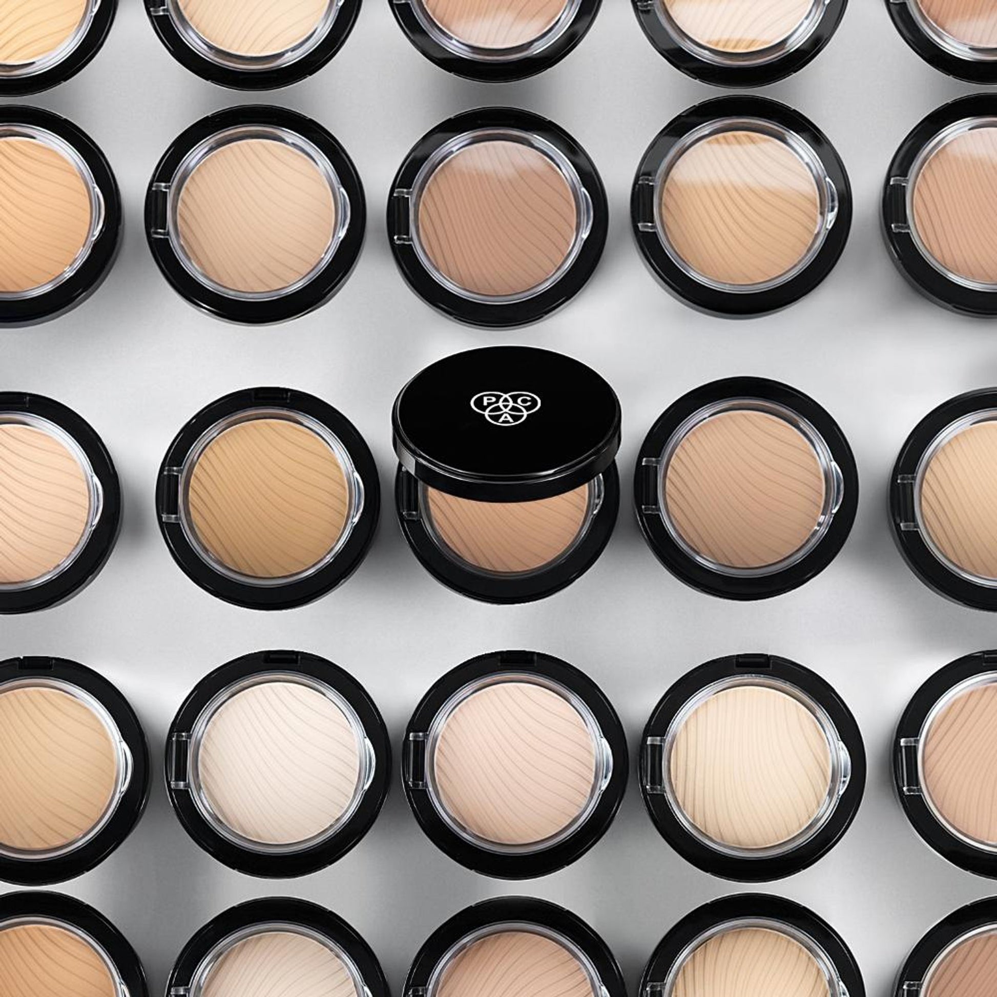 PAC Take Cover Compact Powder - Longlasting Full Coverage, Soft Matte Finish - 13 just Waffle