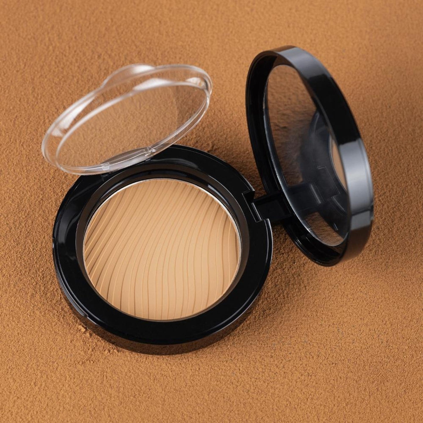 PAC Take Cover Compact Powder - Longlasting Full Coverage, Soft Matte Finish - 18 chocology