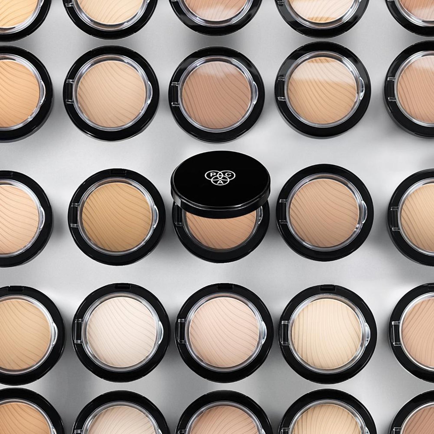 PAC Take Cover Compact Powder - Longlasting Full Coverage, Soft Matte Finish - 19 kit-kat Crunch