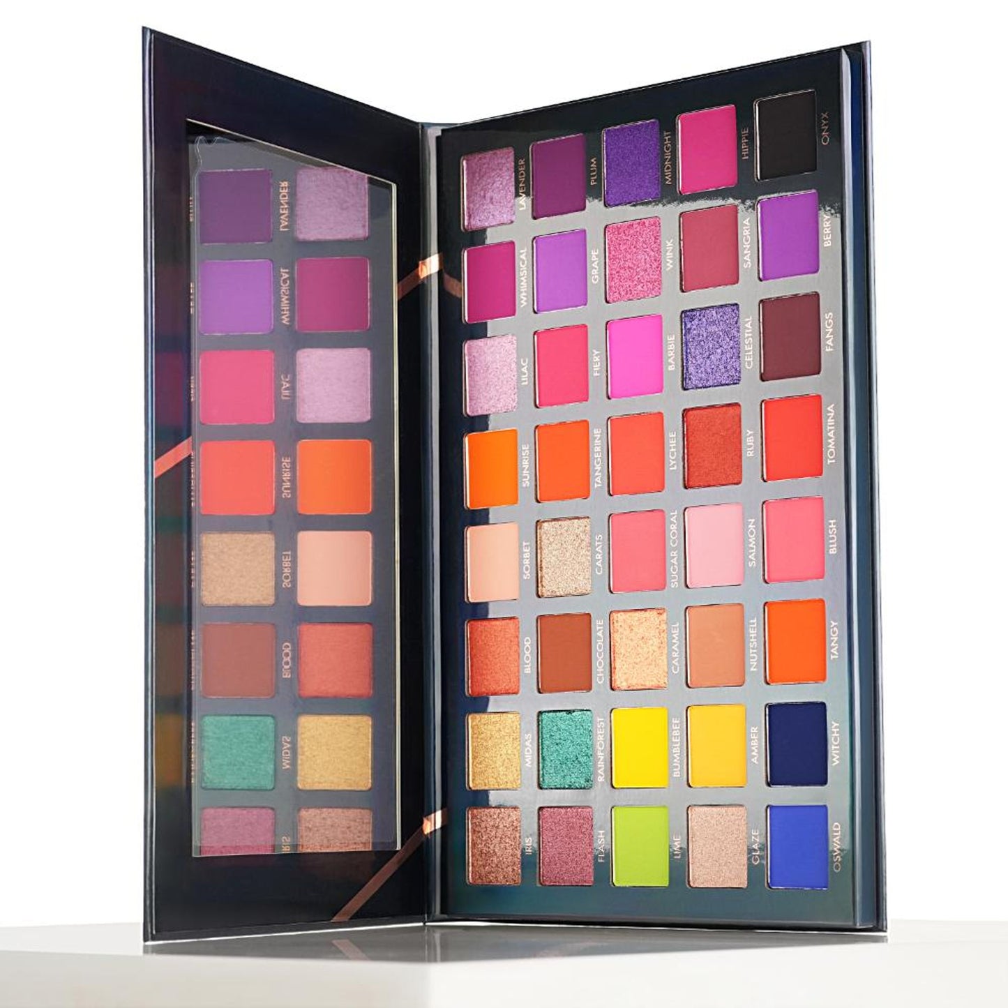 PAC Vibe Eyeshadow Palette X40 Season 1 - Blendable Formula, Intense Color Payoff, Richly Pigmented