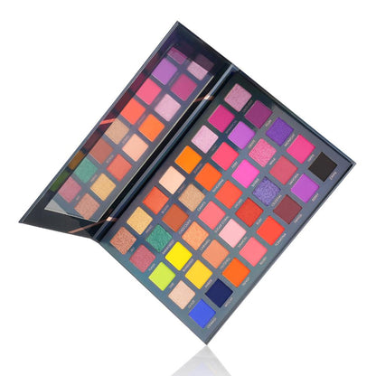 PAC Vibe Eyeshadow Palette X40 Season 1 - Blendable Formula, Intense Color Payoff, Richly Pigmented