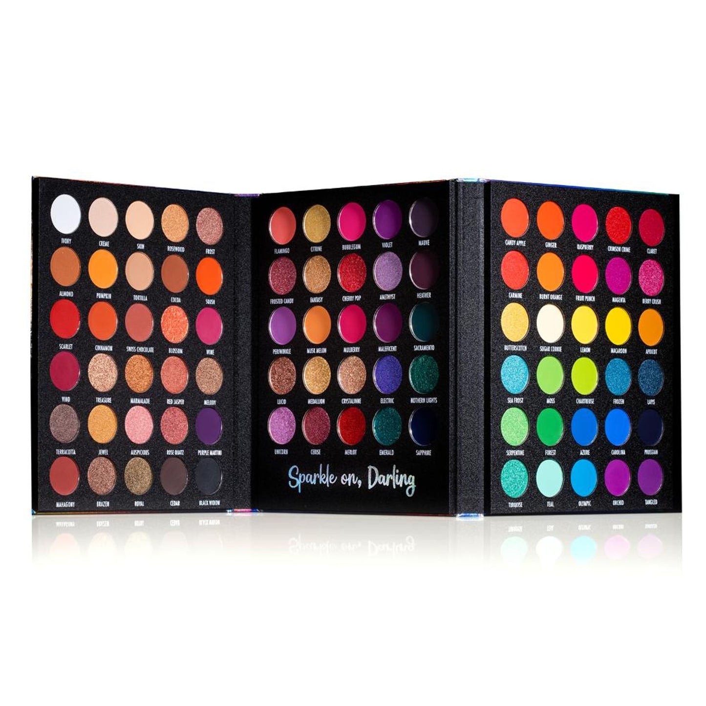 PAC Take Cover Eyeshadow Book Palette - Versatile MUA Palette, Highly Pigmented Blends Effortlessly