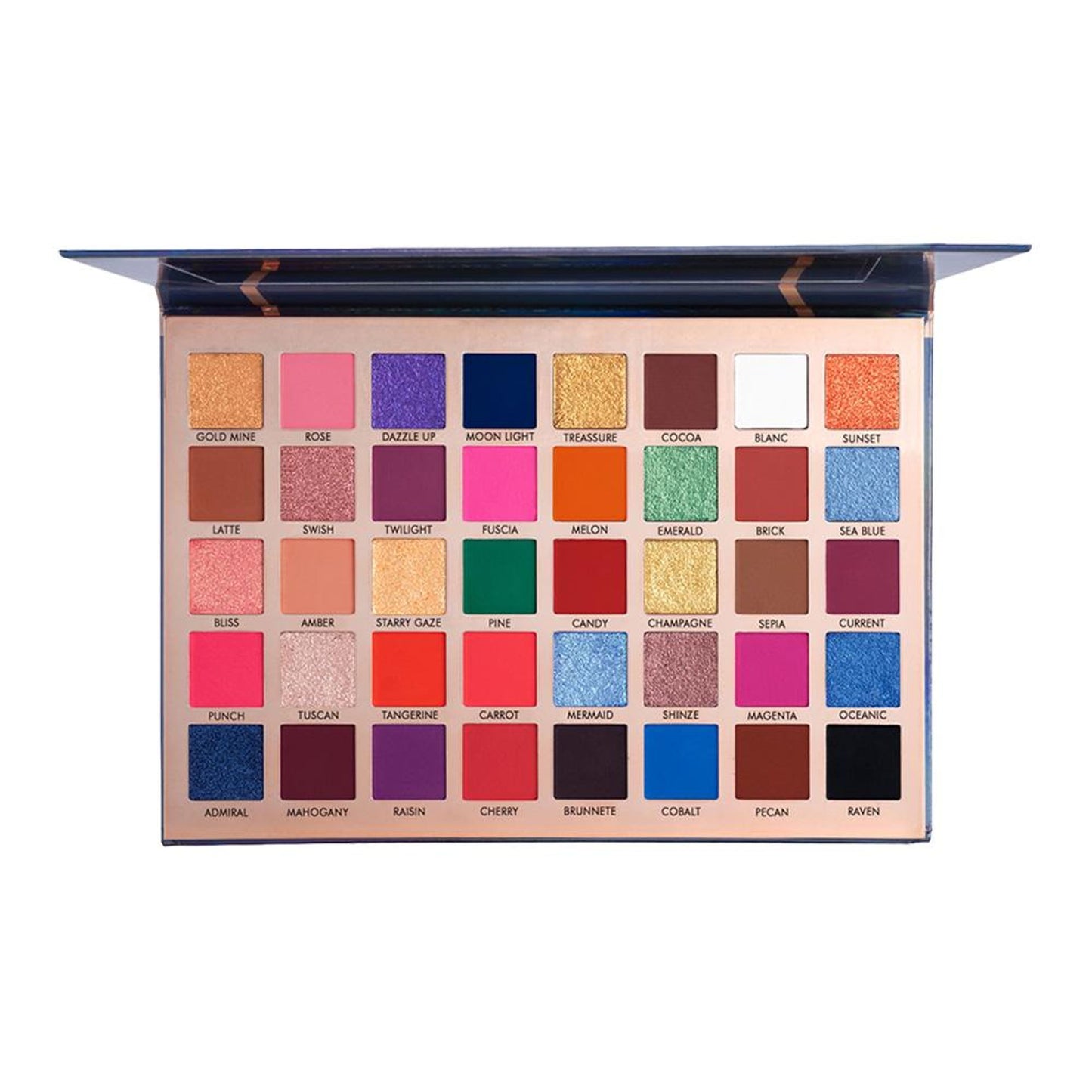 PAC Vibe Eyeshadow Palette X40 Season 2 - Blendable Formula, Intense Color Payoff, Richly Pigmented