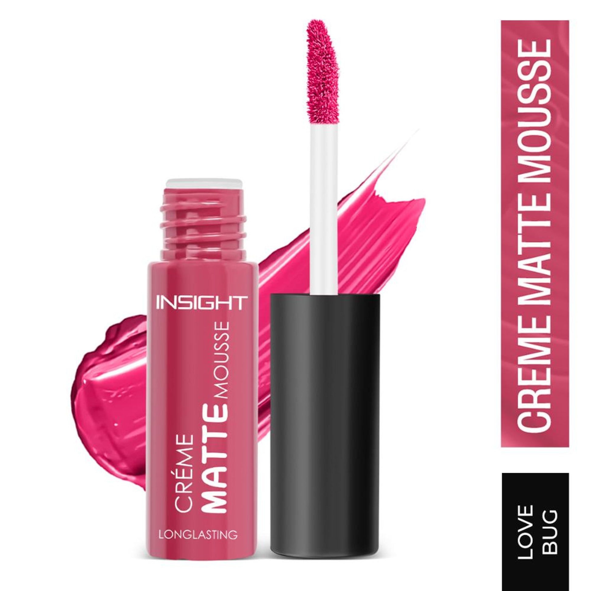 Insight Cosmetics Creme Matte Mousse, 12hr Long Stay & Smudge Proof - Love Bug