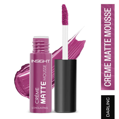 Insight Cosmetics Creme Matte Mousse, 12hr Long Stay & Smudge Proof - Darling