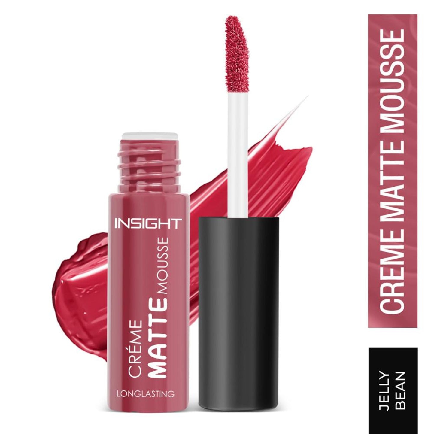 Insight Cosmetics Creme Matte Mousse, 12hr Long Stay & Smudge Proof - Jelly Bean