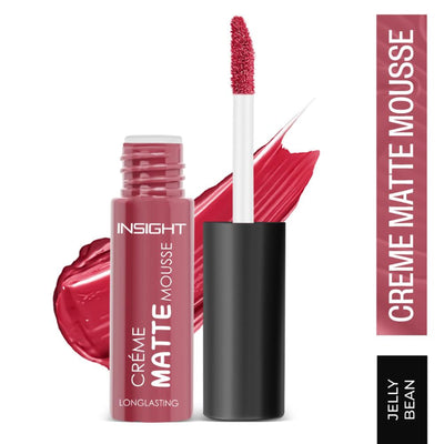 Insight Cosmetics Creme Matte Mousse, 12hr Long Stay & Smudge Proof - Jelly Bean