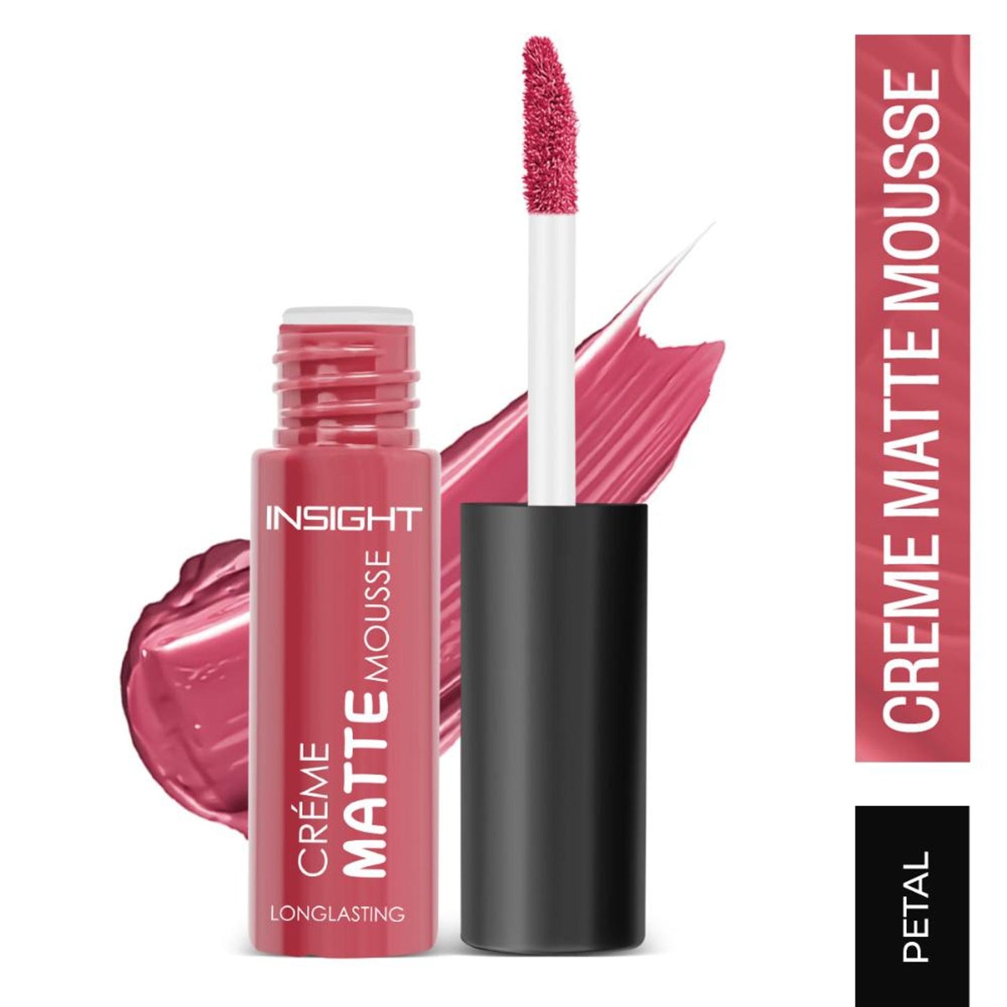 Insight Cosmetics Creme Matte Mousse, 12hr Long Stay & Smudge Proof - Petal