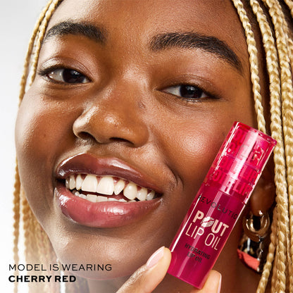 Makeup Revolution Pout Lip Oil - Cherry Red