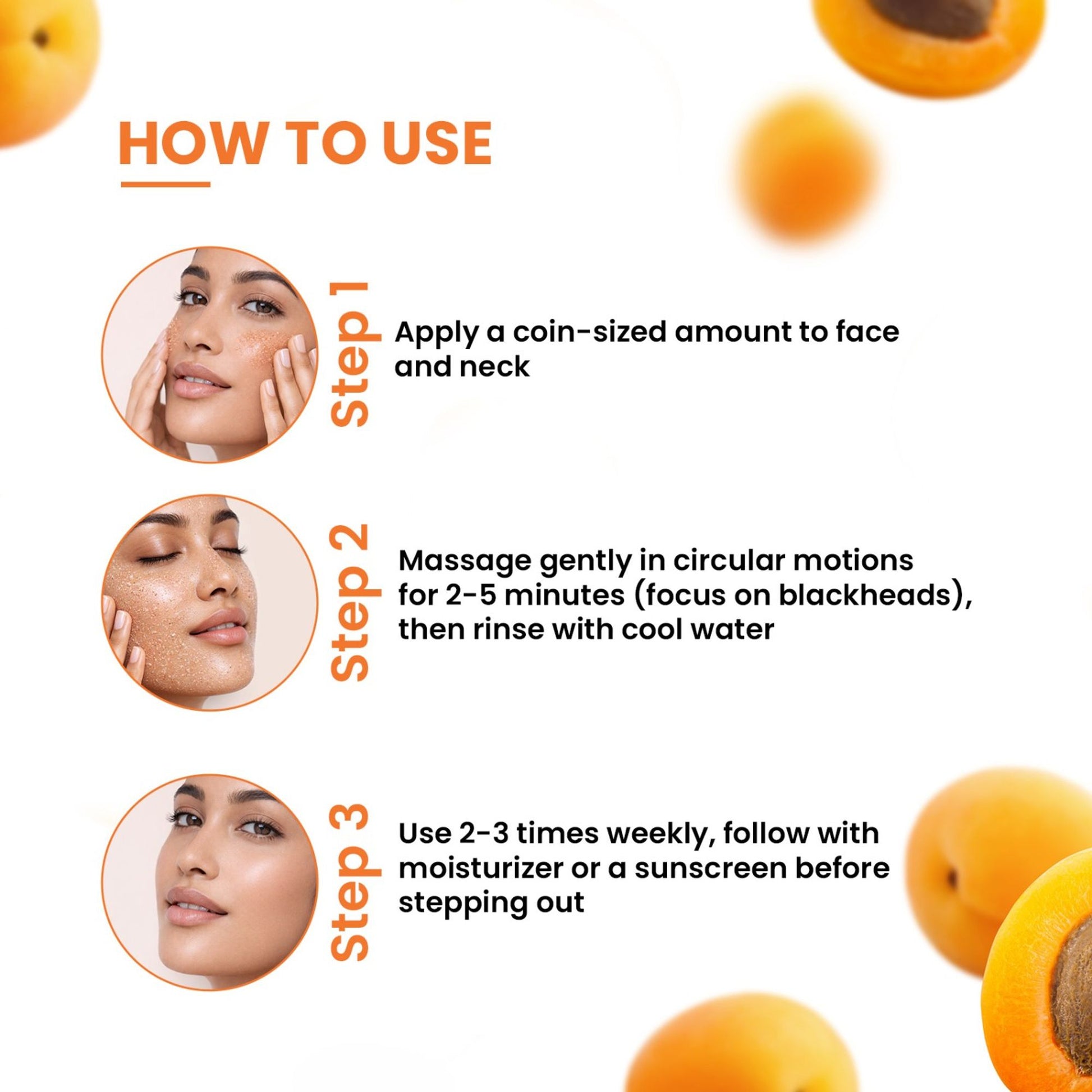 Lotus Herbals Apriscrub Fresh Apricot Face Scrub Natural Exfoliating & Chemical Free, All Skin Types