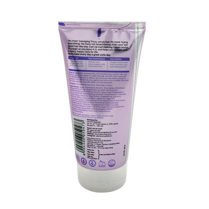 Curl Up Curl Defining Cream - All In One Leave In Conditioner - Hair Cream for Wavy & Curly Hair