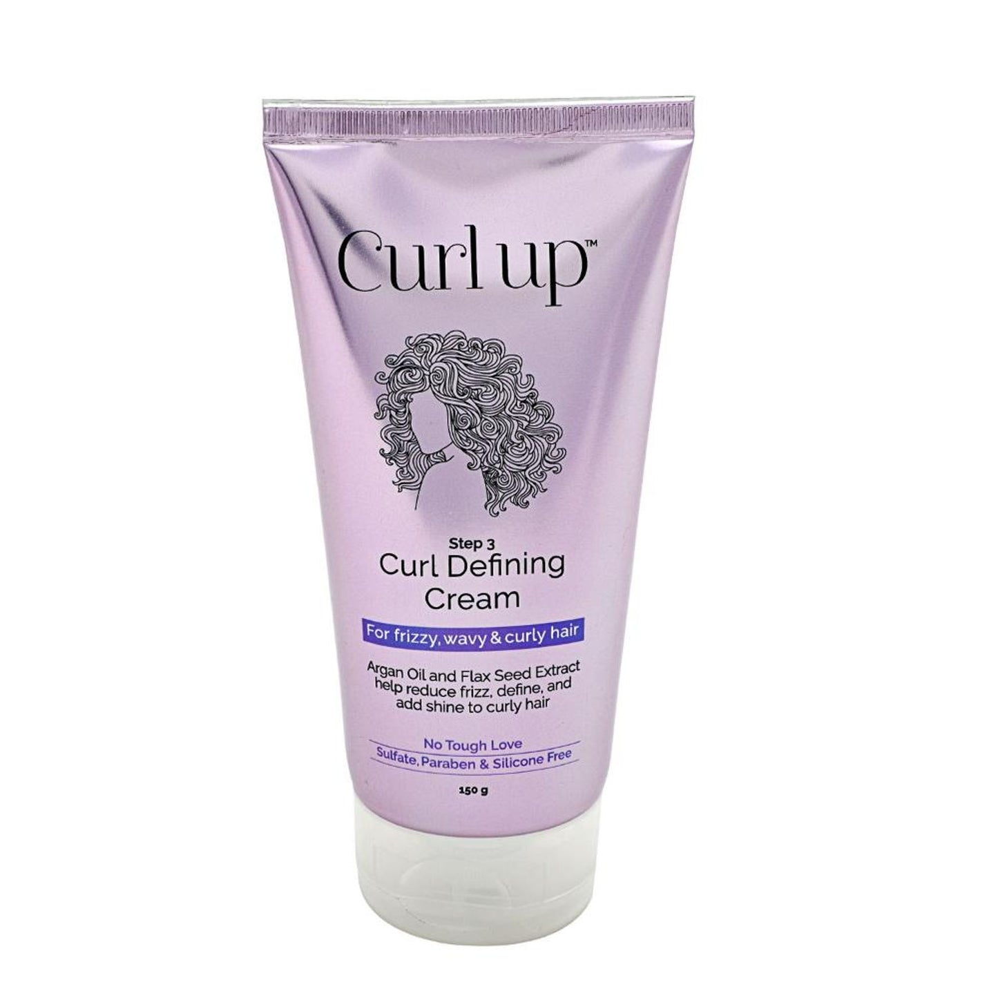 Curl Up Curl Defining Cream - All In One Leave In Conditioner - Hair Cream for Wavy & Curly Hair