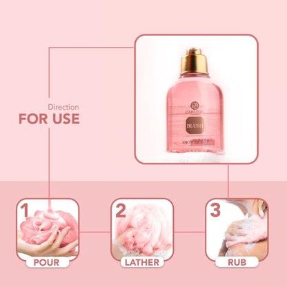 Carlton London Perfume Blush Shower Gel