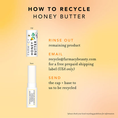 Farmacy Beauty Honey Butter Beeswax Lip Balm