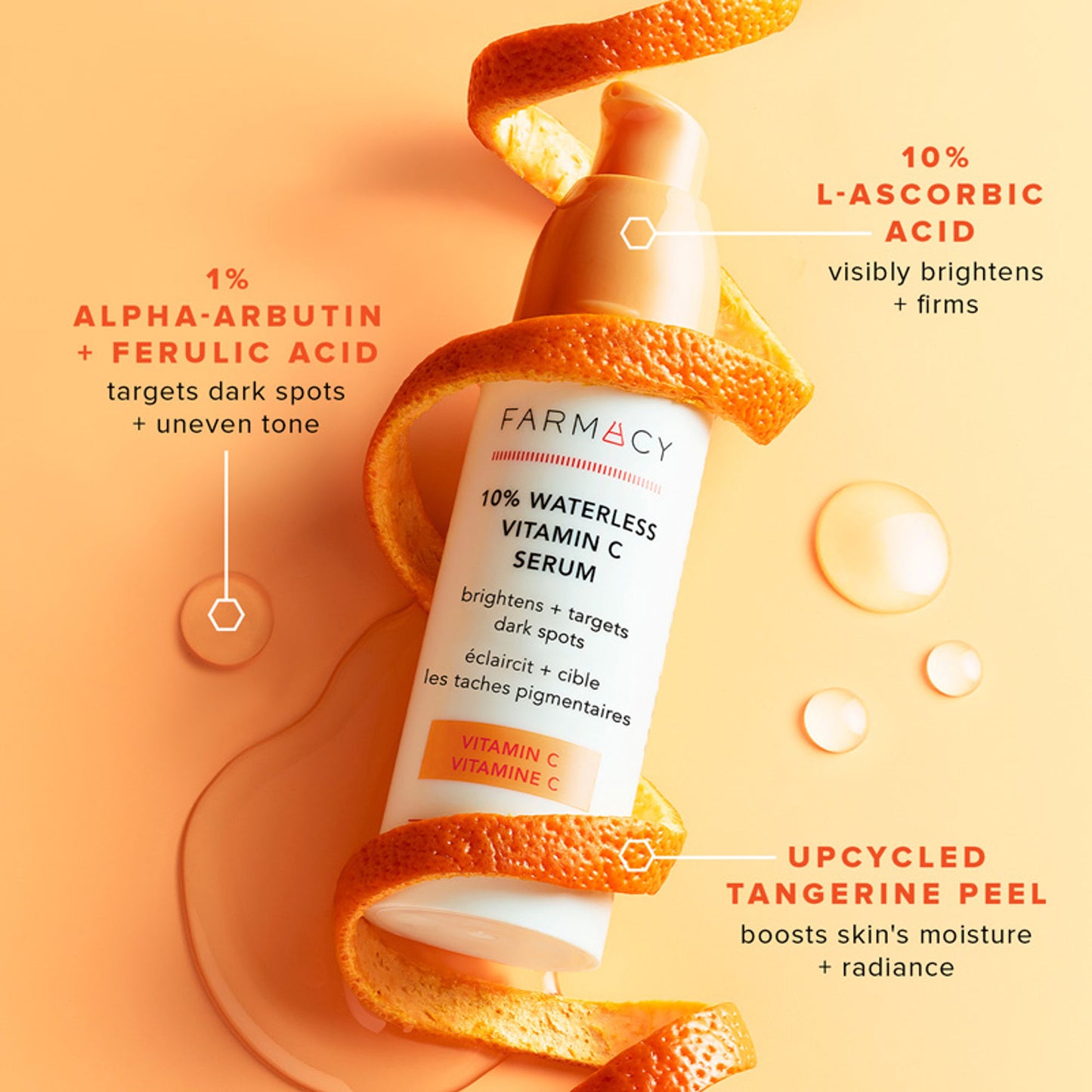 Farmacy Beauty 10% Waterless Vitamin C Serum