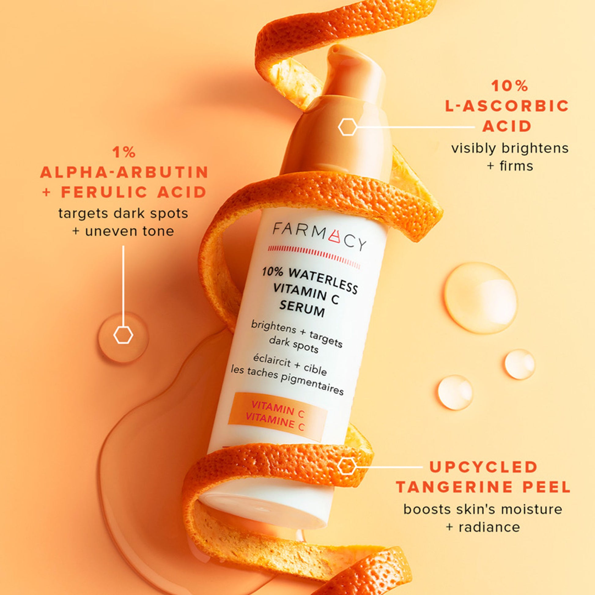 Farmacy Beauty 10% Waterless Vitamin C Serum