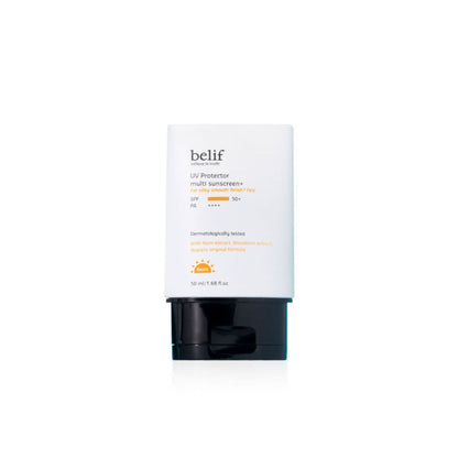 belif Multi-Vitamin Tinted Korean Sunscreen SPF50+ PA++++ Flawless Poreless Primer, In Vivo Tested