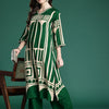 Dhiyona IE Women Printed Beads and Stones Kurta with Palazzos