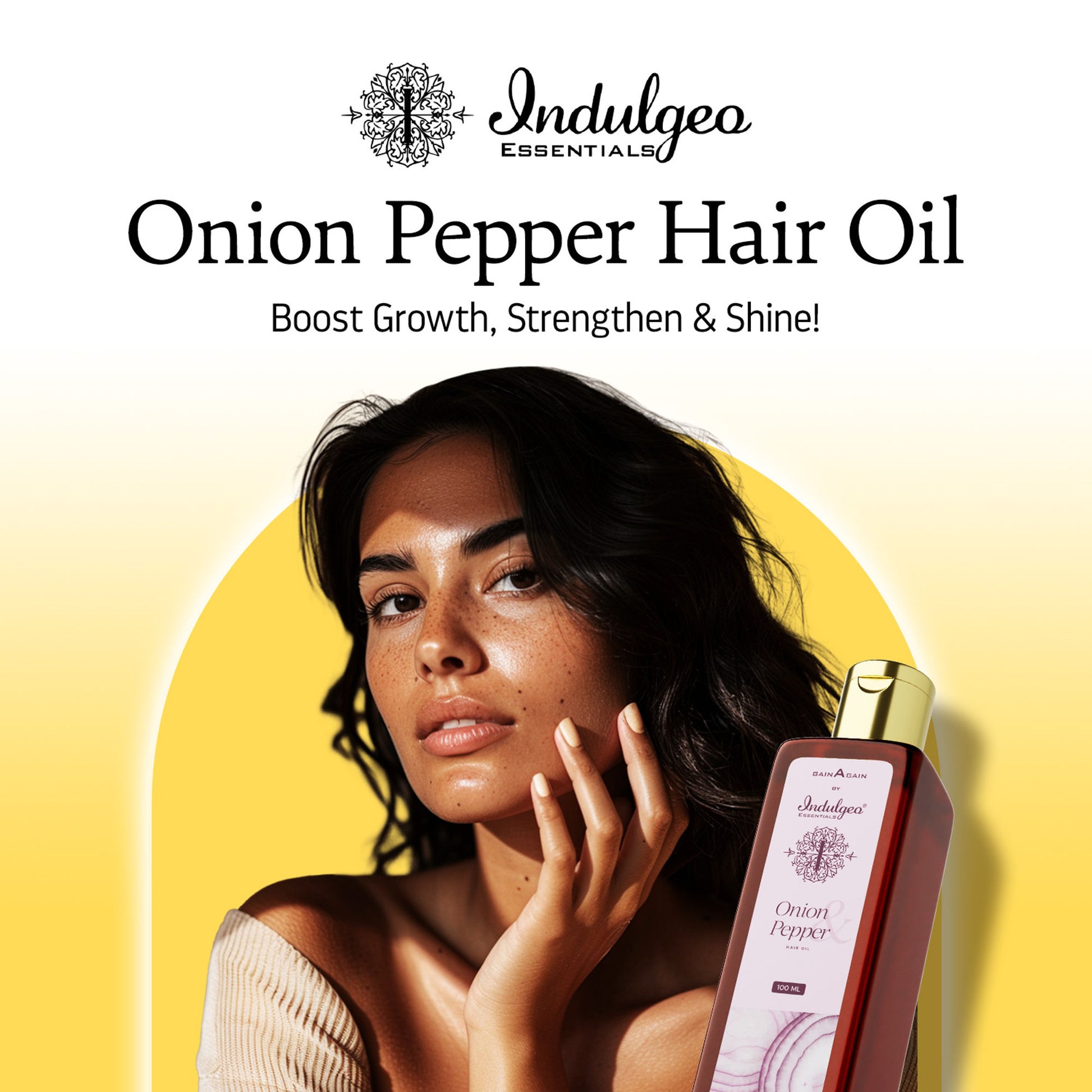 Indulgeo Essentials Onion Pepper Hair Oil