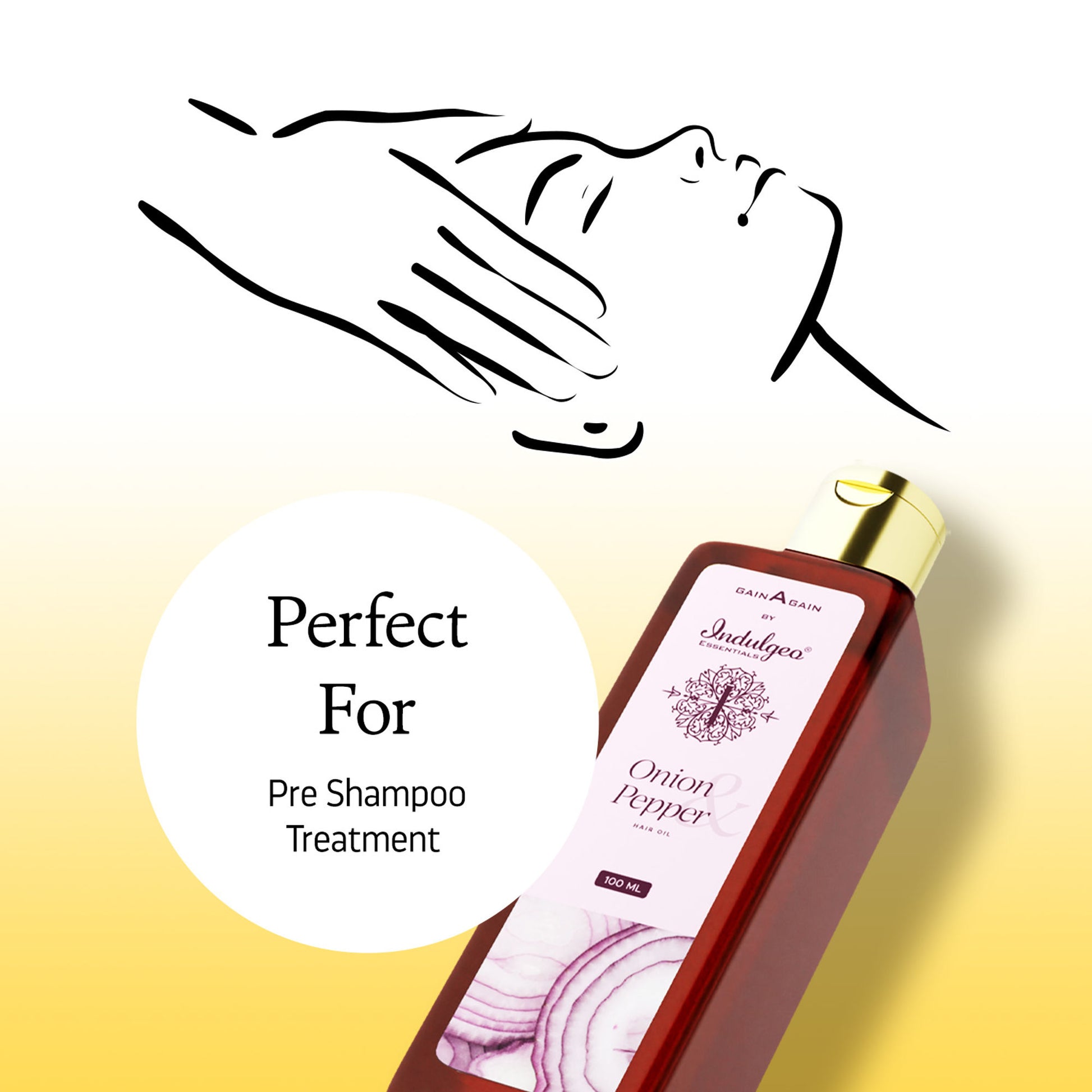 Indulgeo Essentials Onion Pepper Hair Oil