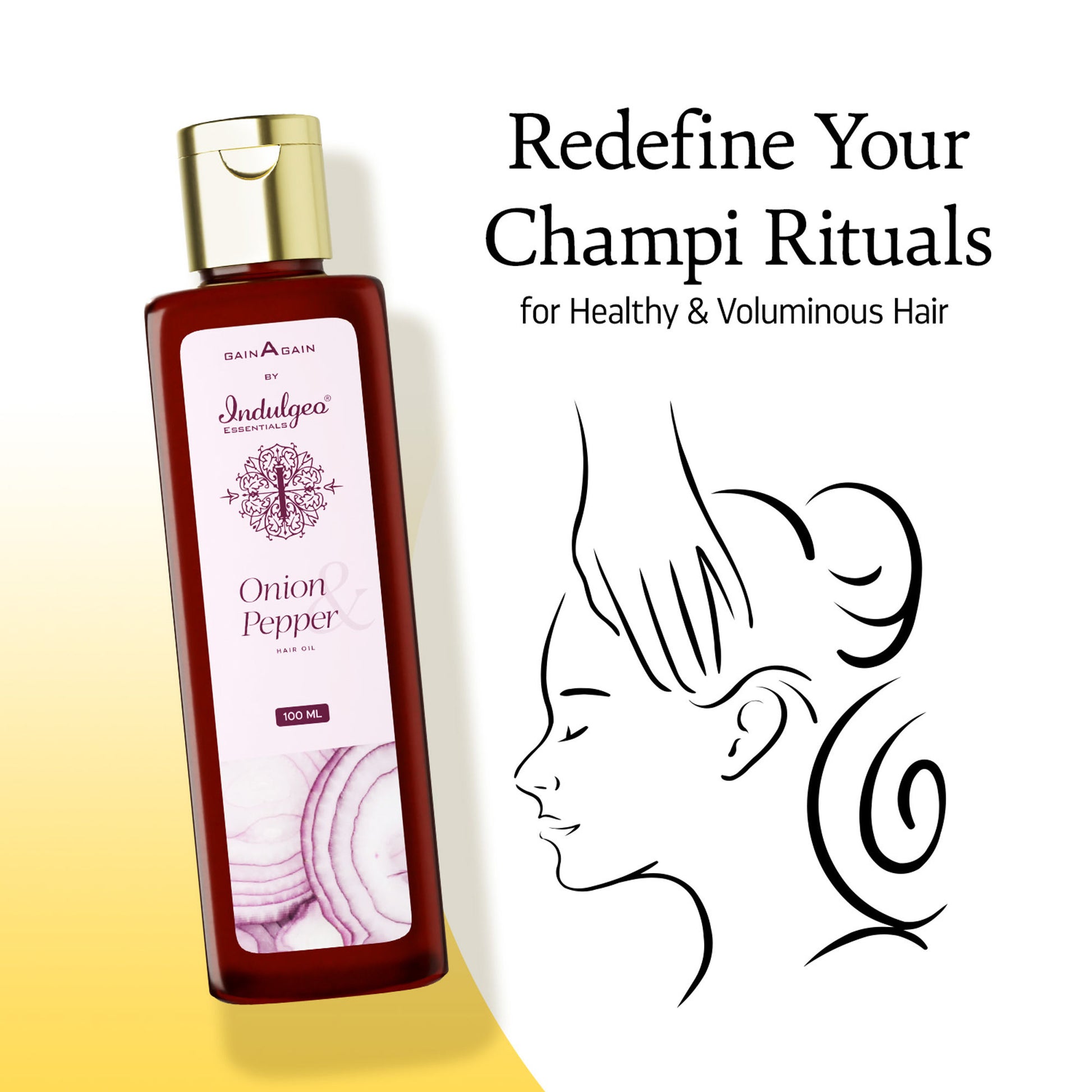 Indulgeo Essentials Onion Pepper Hair Oil