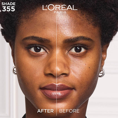 L'Oreal Paris Infallible 24H Fresh Wear Waterproof Powder Foundation - Sienna 355