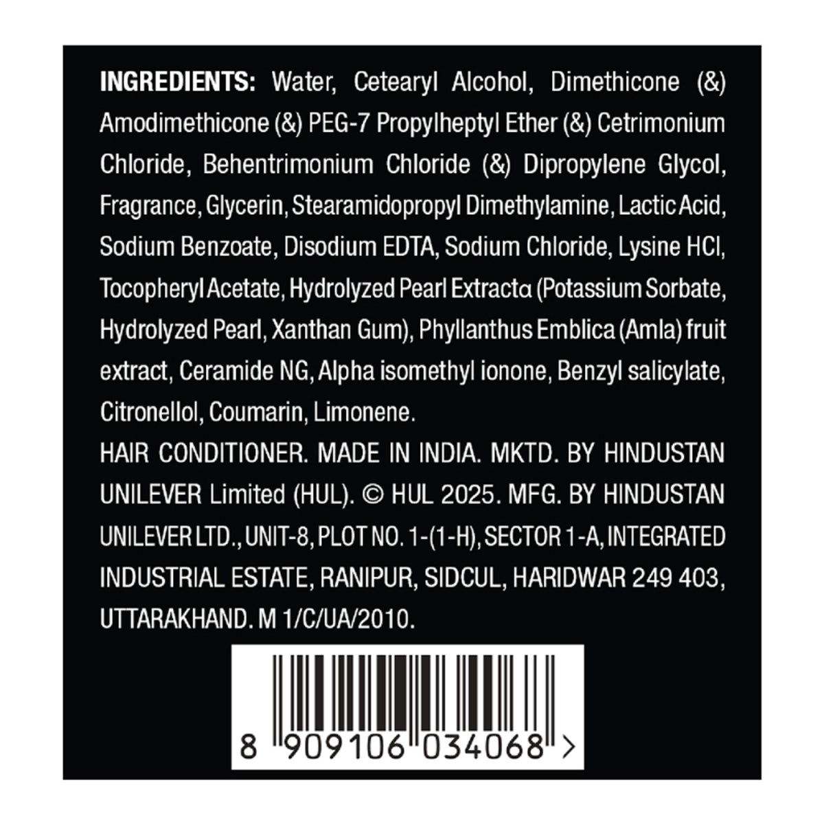 Sunsilk Stunning Black Shine Amla Pearl Complex Conditioner