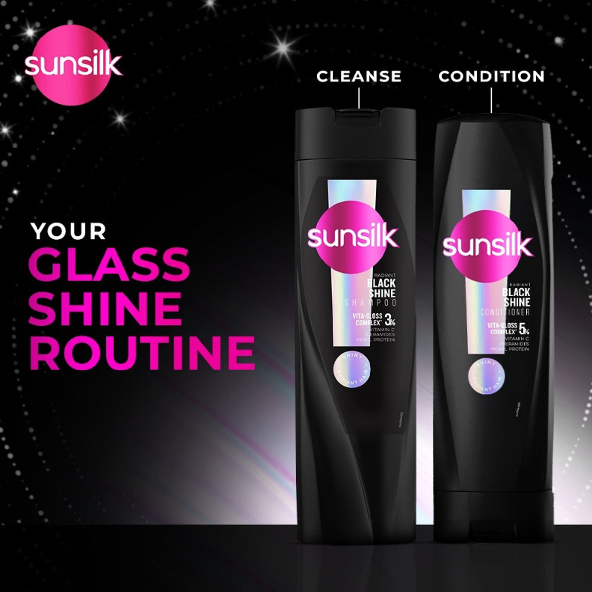 Sunsilk Stunning Black Shine Amla Pearl Complex Conditioner