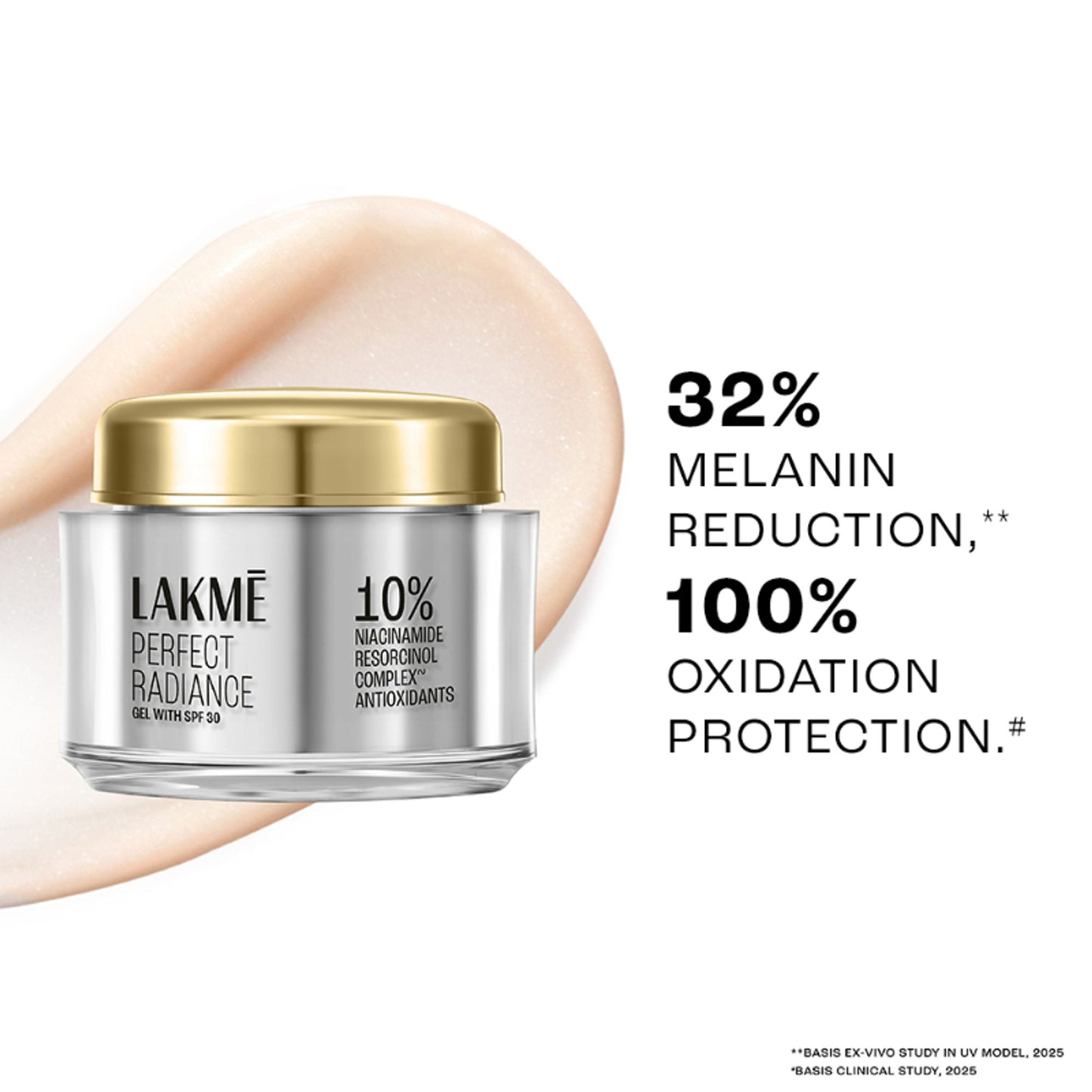 Lakme Perfect Radiance Pigmentation Treatment Gel with 10% Niacinamide Resorcinol Complex, 50g