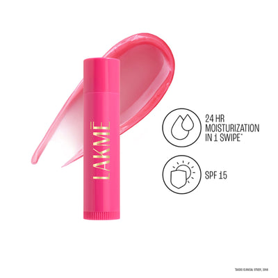 Lakme Lip Love Chapstick SPF 15 - Strawberry