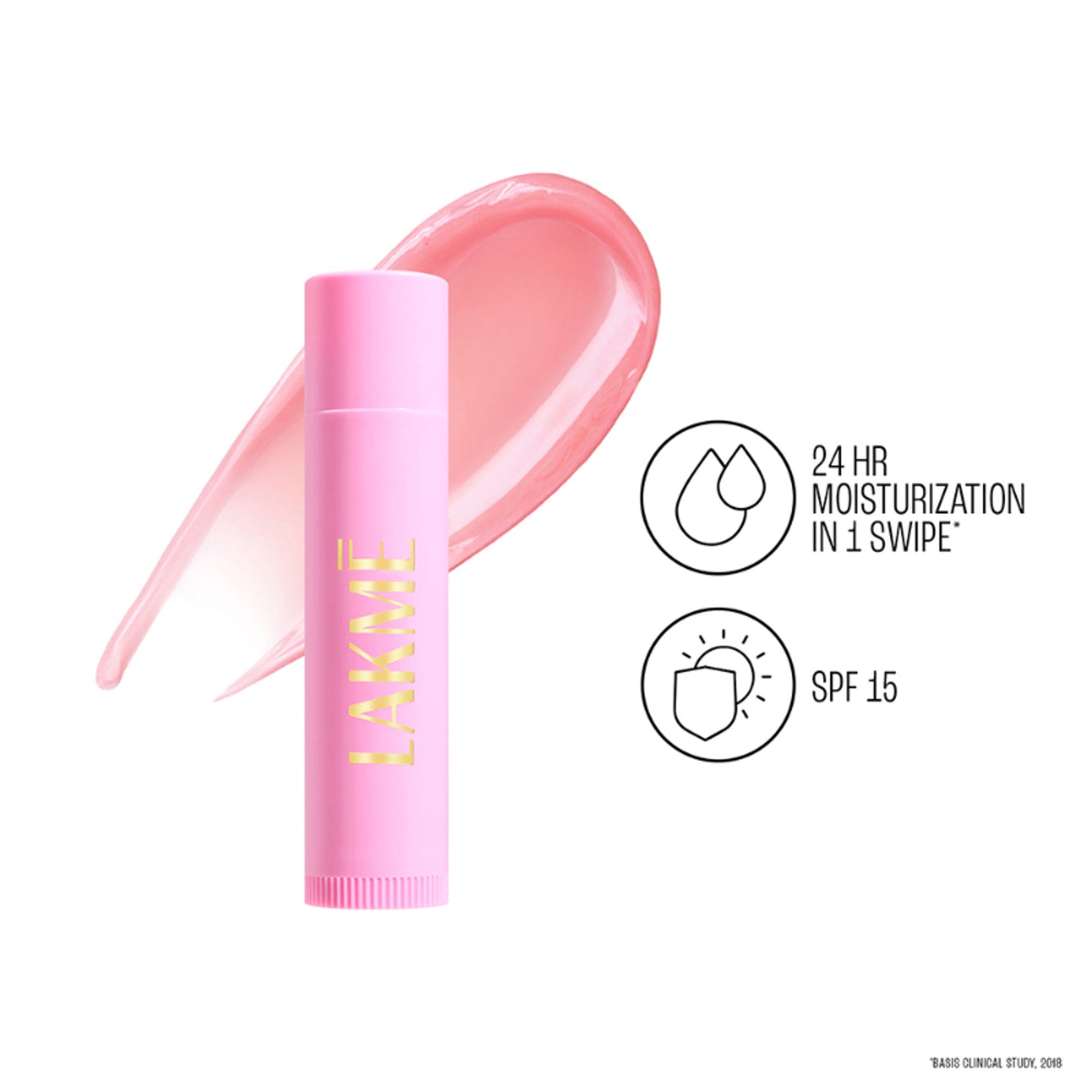 Lakme Lip Love Chapstick SPF 15 - Insta Pink