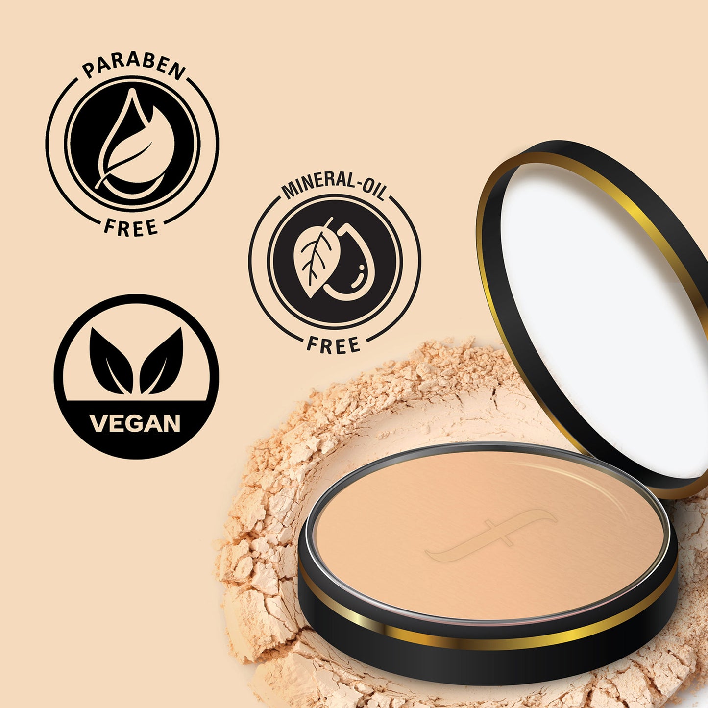 Faces Canada Banana Compact And Baking Powder With Vitamin C & Shea Butter