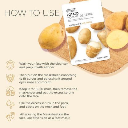 The Face Shop Real Nature Face Mask - Potato