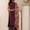 Dhiyona VA Women'sRound Neck Straight Kurta With Trouser