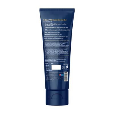 Dr Batra's® PRO+ Instant Glow Face Wash. Rejuvenates Skin.Protects Against Impurities,Natural Glow