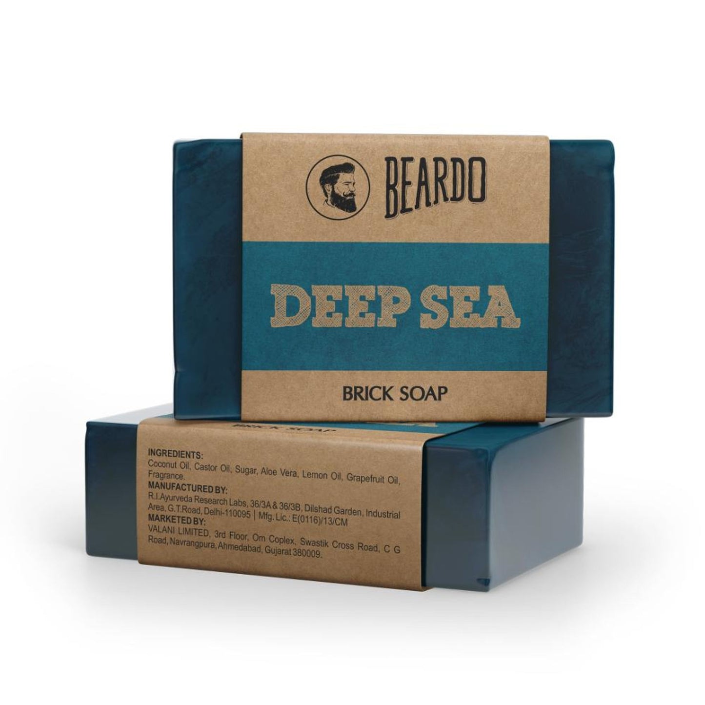 Beardo Deep Sea Brick Soap