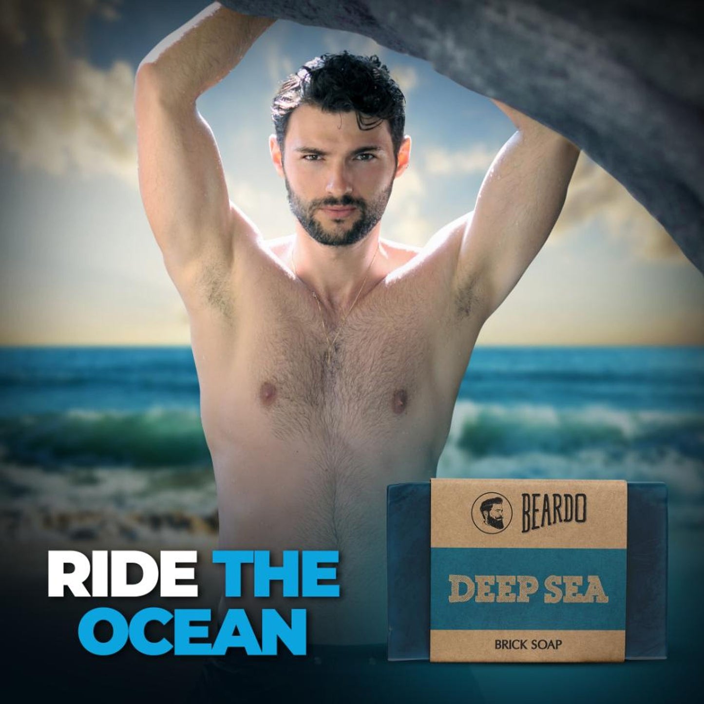 Beardo Deep Sea Brick Soap