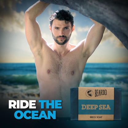 Beardo Deep Sea Brick Soap