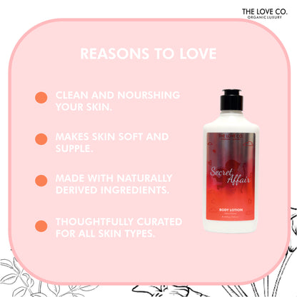 The Love Co. Secret Affair Body Lotion