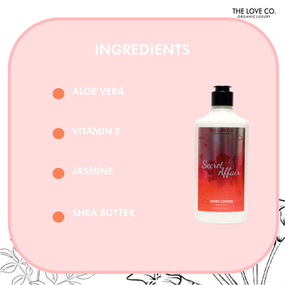 The Love Co. Secret Affair Body Lotion