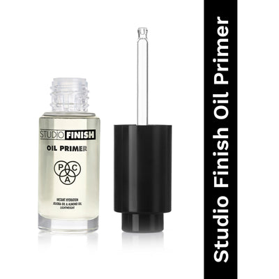 PAC Studio Finish Oil Primer For Dry Skin - UltraLight, Fast Absorbing, Jojoba Oil Hydrates Skin