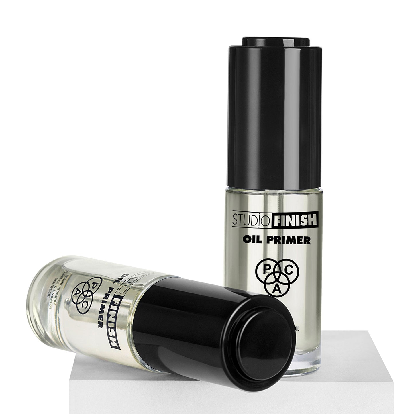 PAC Studio Finish Oil Primer For Dry Skin - UltraLight, Fast Absorbing, Jojoba Oil Hydrates Skin