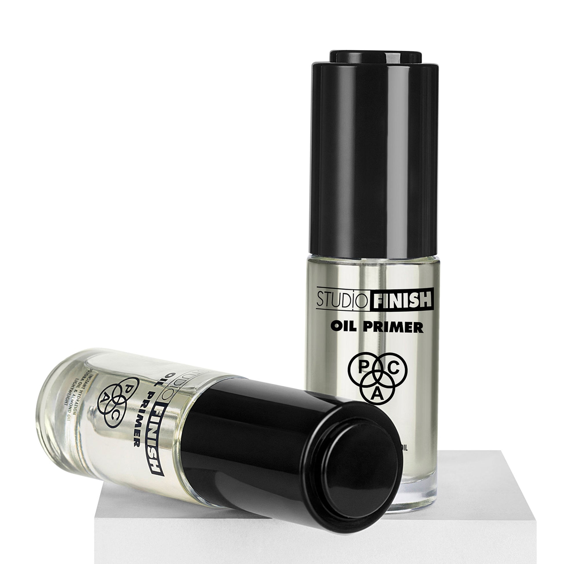 PAC Studio Finish Oil Primer For Dry Skin - UltraLight, Fast Absorbing, Jojoba Oil Hydrates Skin