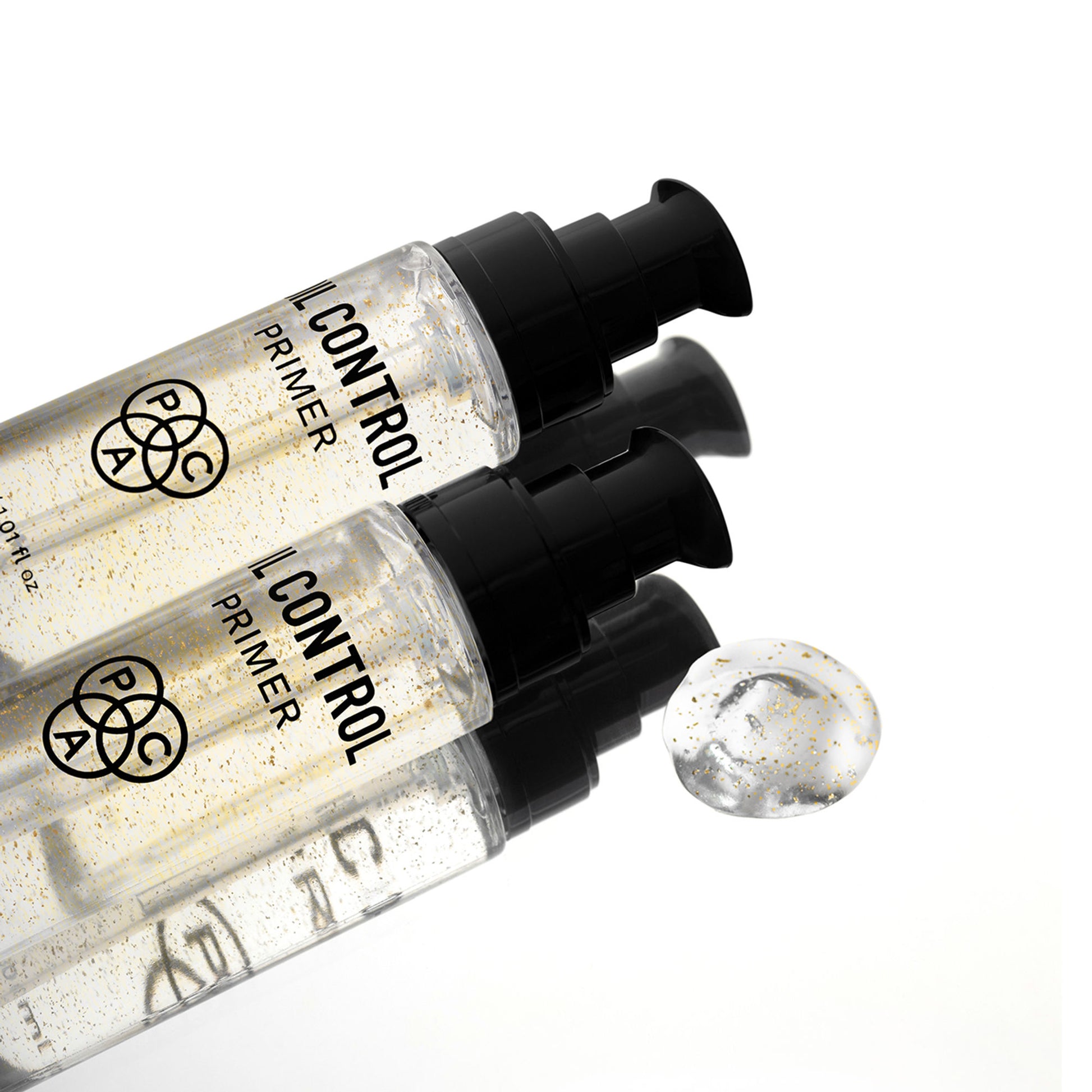 PAC Oil Control Primer - Infused with 24K Gold Leaf Extracts, Controls Oil & Shine Minimizes Pores